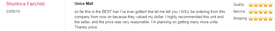 reviews of customer