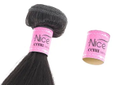 Custom wraps for hair bundles & wig