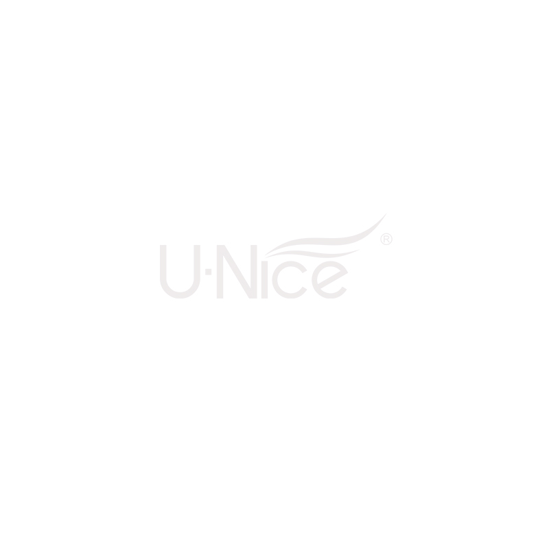 UNice Honey Blonde Perruque avec Brown Roots Deep Wave Lace Front Perruque 